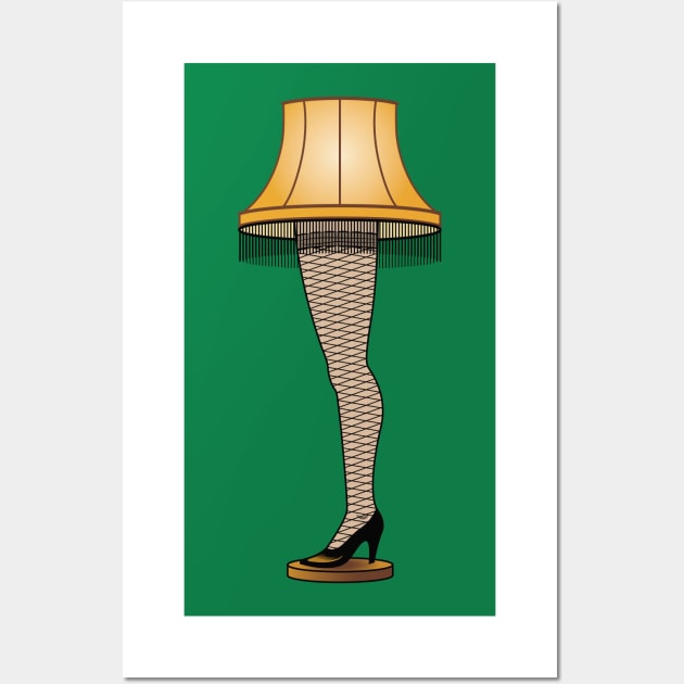 Leg Lamp Wall Art by BrainSmash